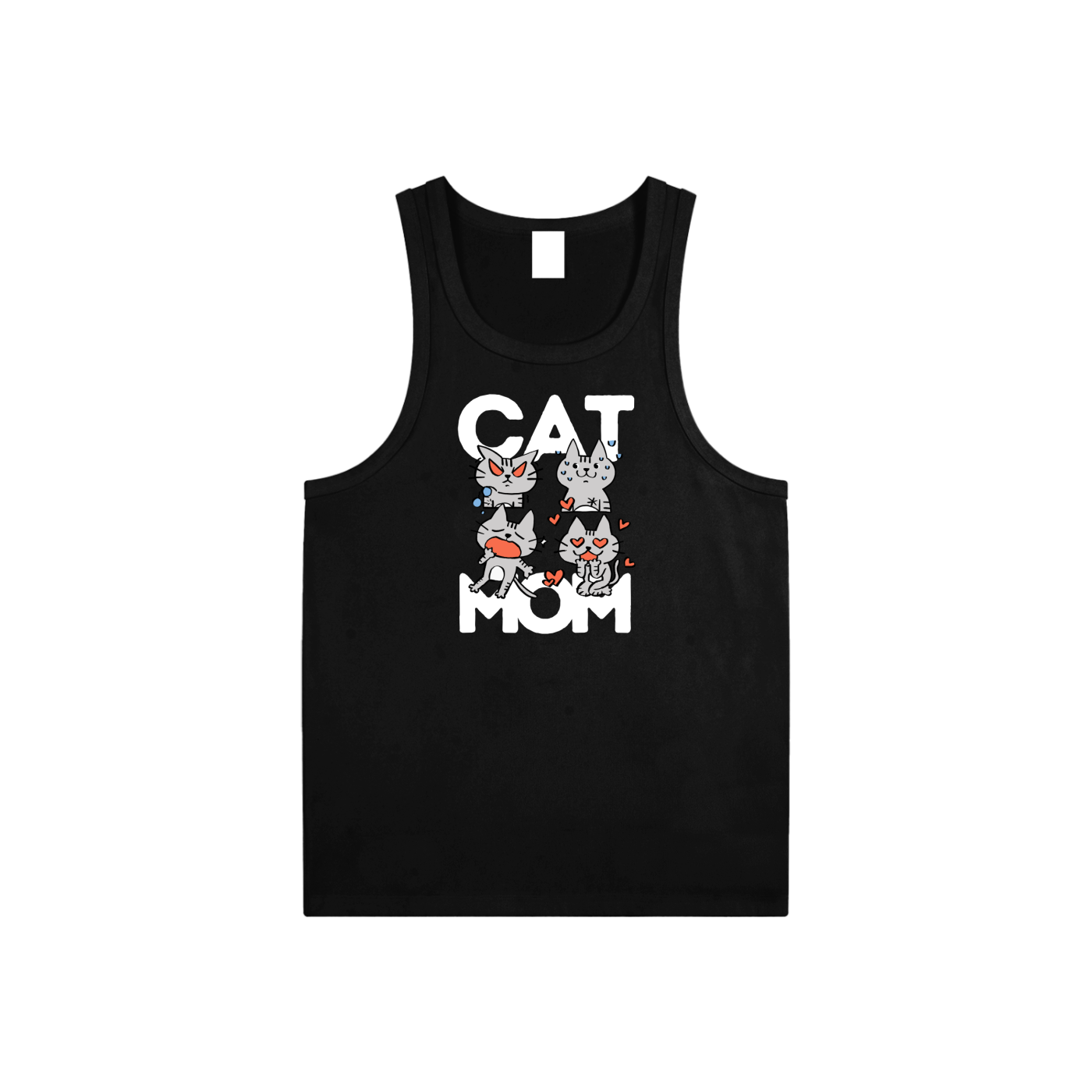 Cat Mom Unisex Active Tank Top
