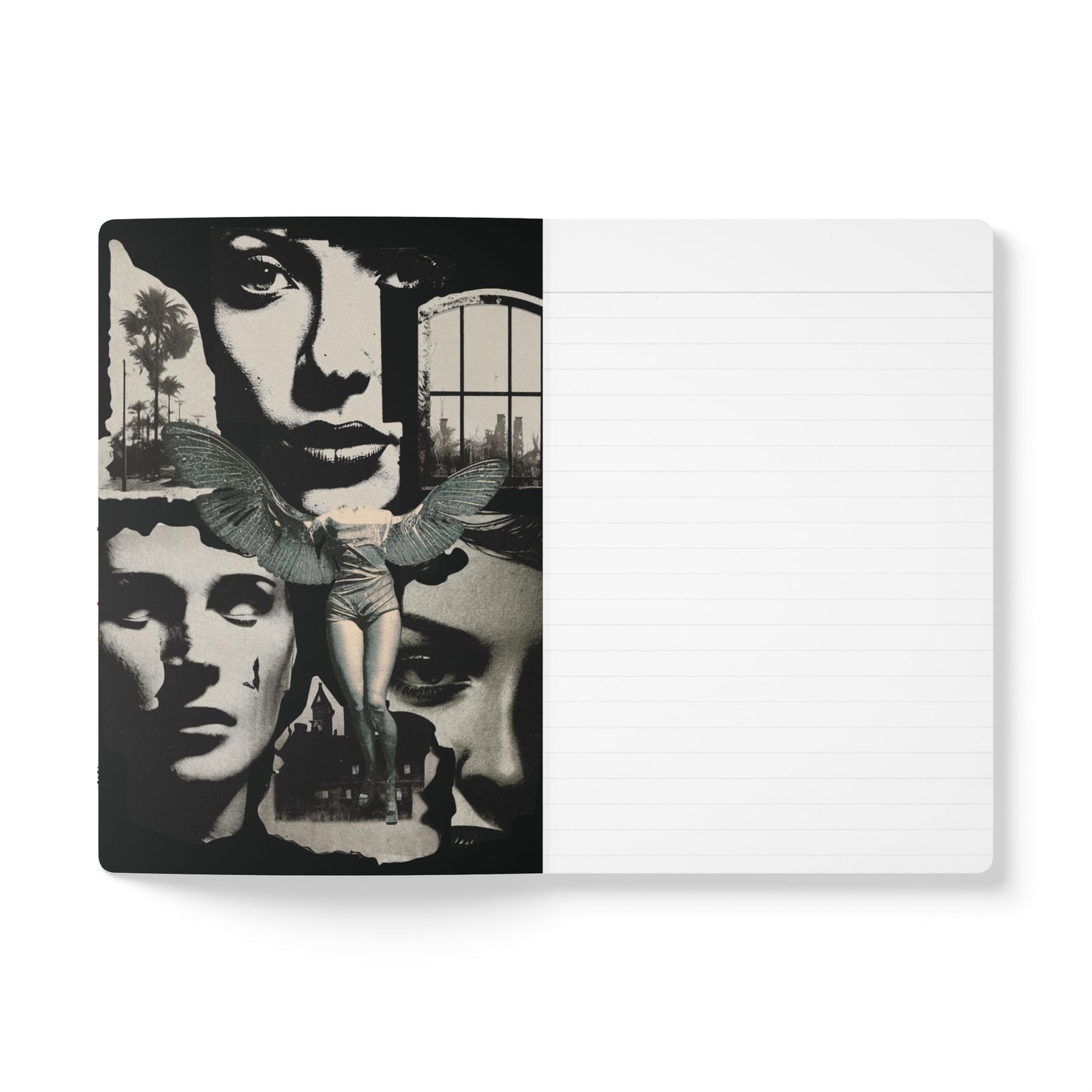 Junk Journal Softcover (with Inside Art Prints)