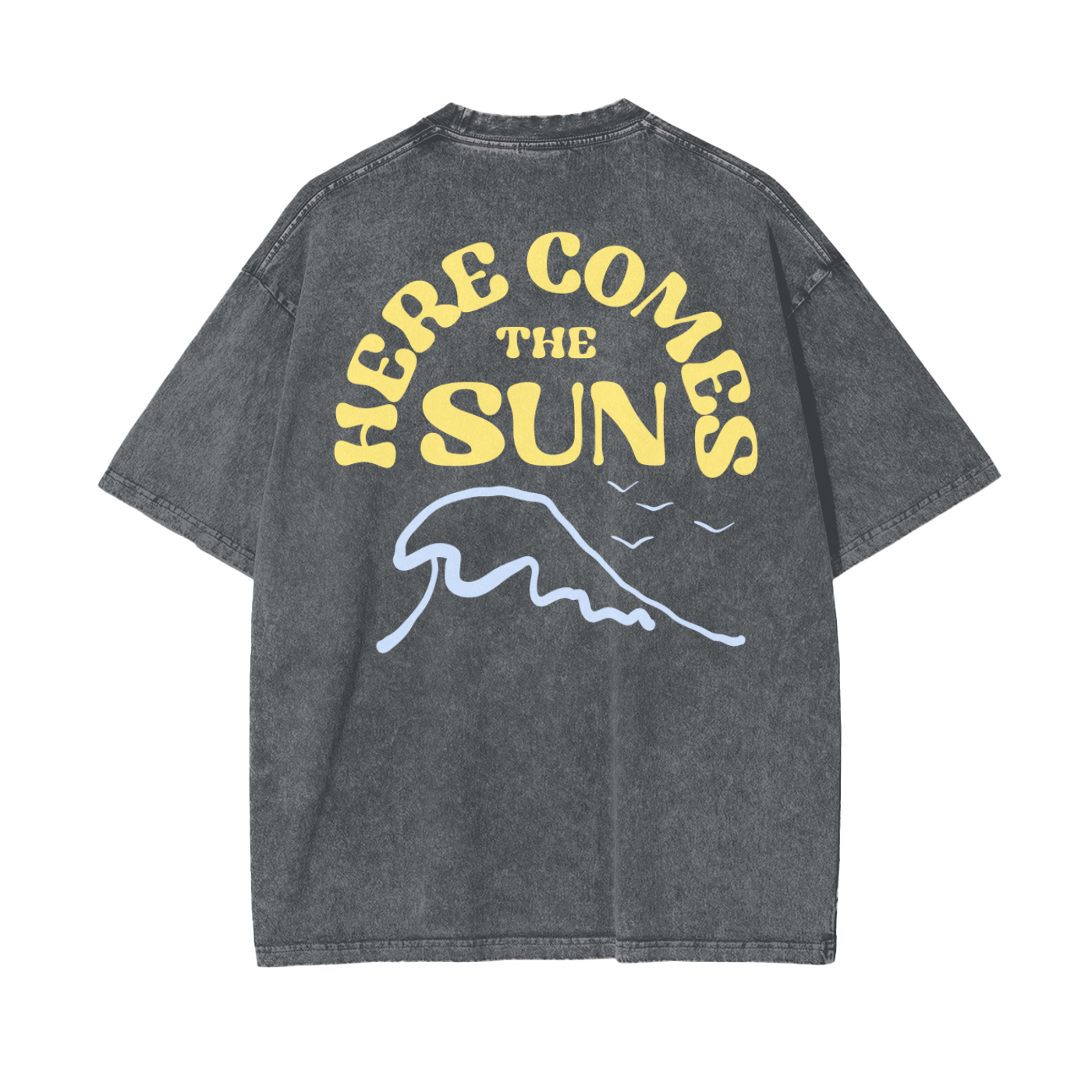 The Sun Unisex Oversize Snow Washed T-Shirt