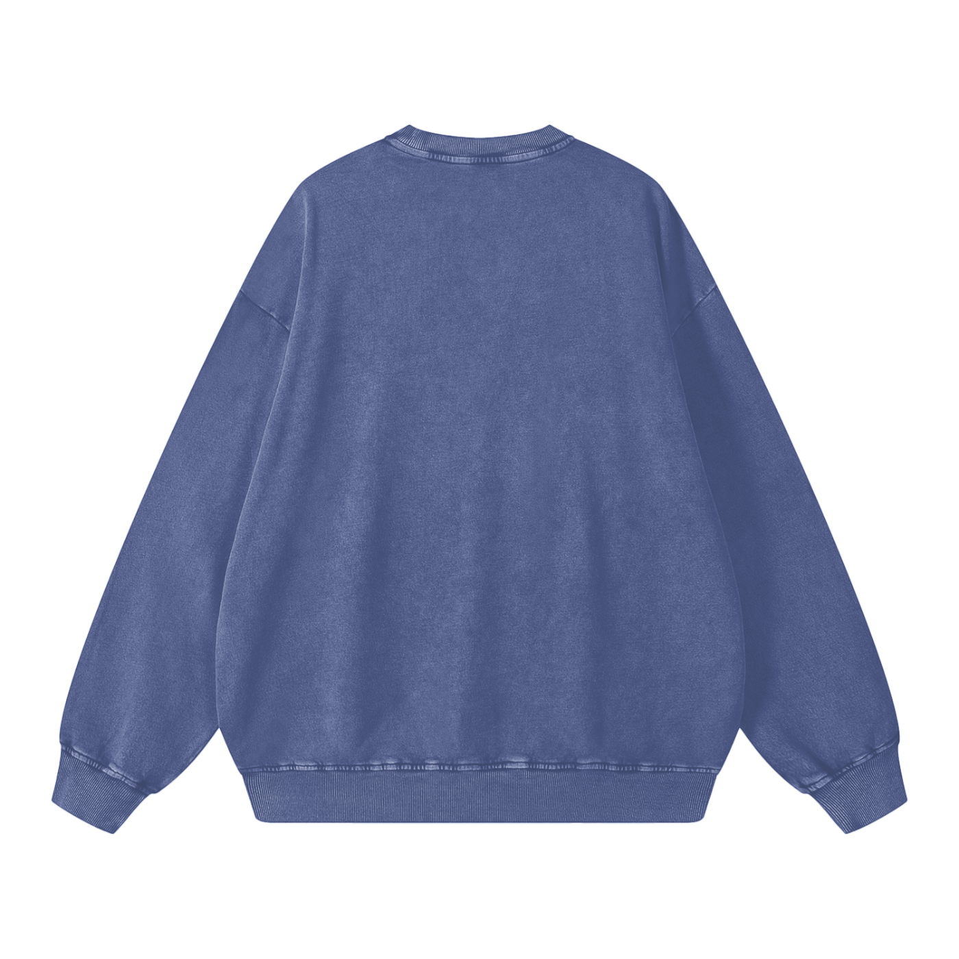 Overstimulated Frog Acid Wash Oversize Sweatshirt