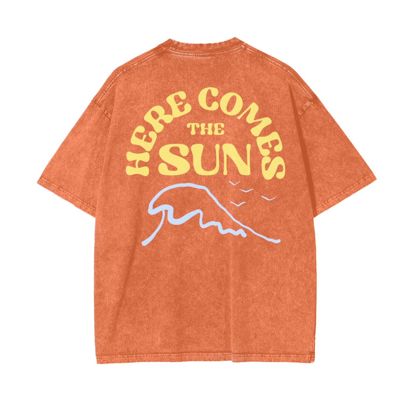 The Sun Unisex Oversize Snow Washed T-Shirt