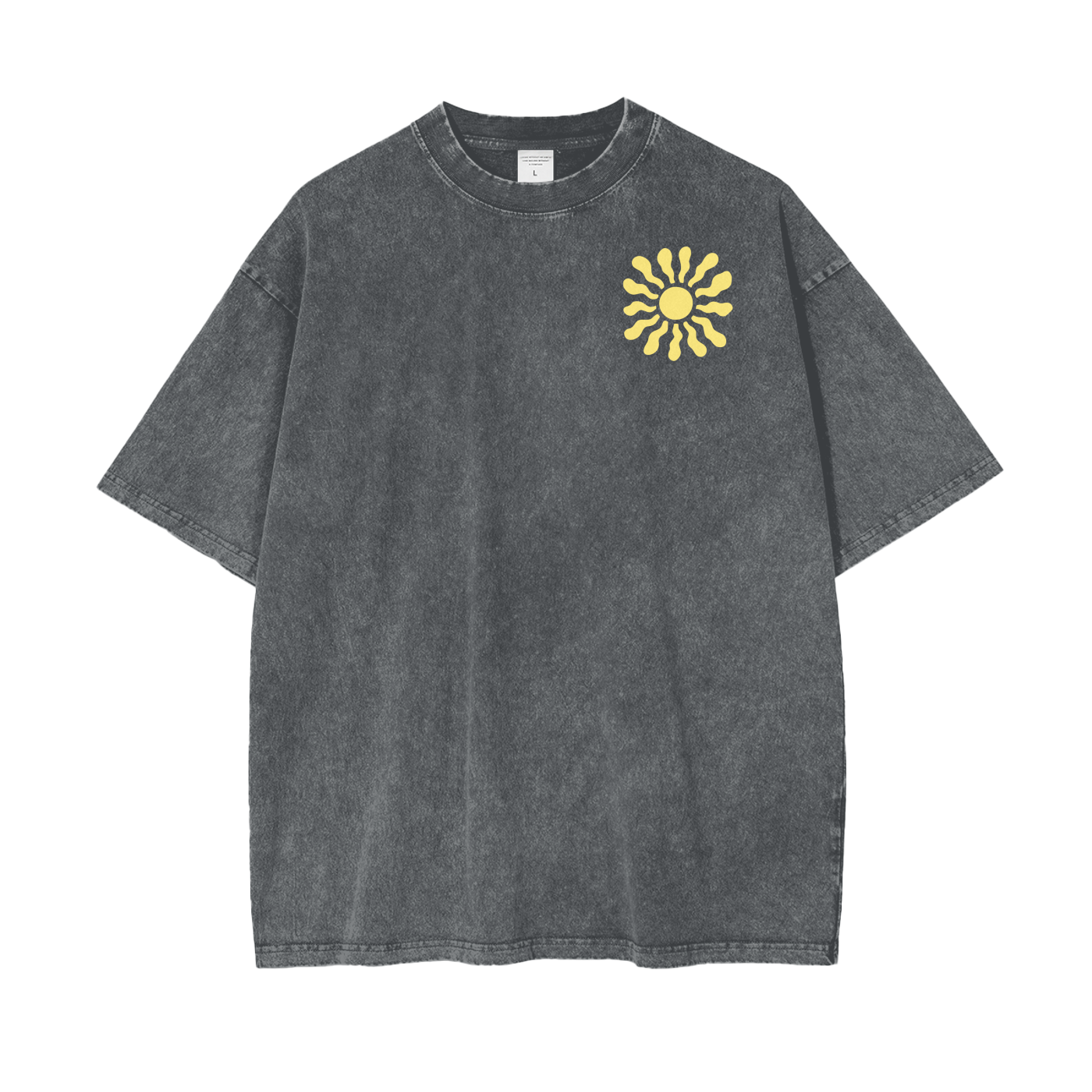 The Sun Unisex Oversize Snow Washed T-Shirt
