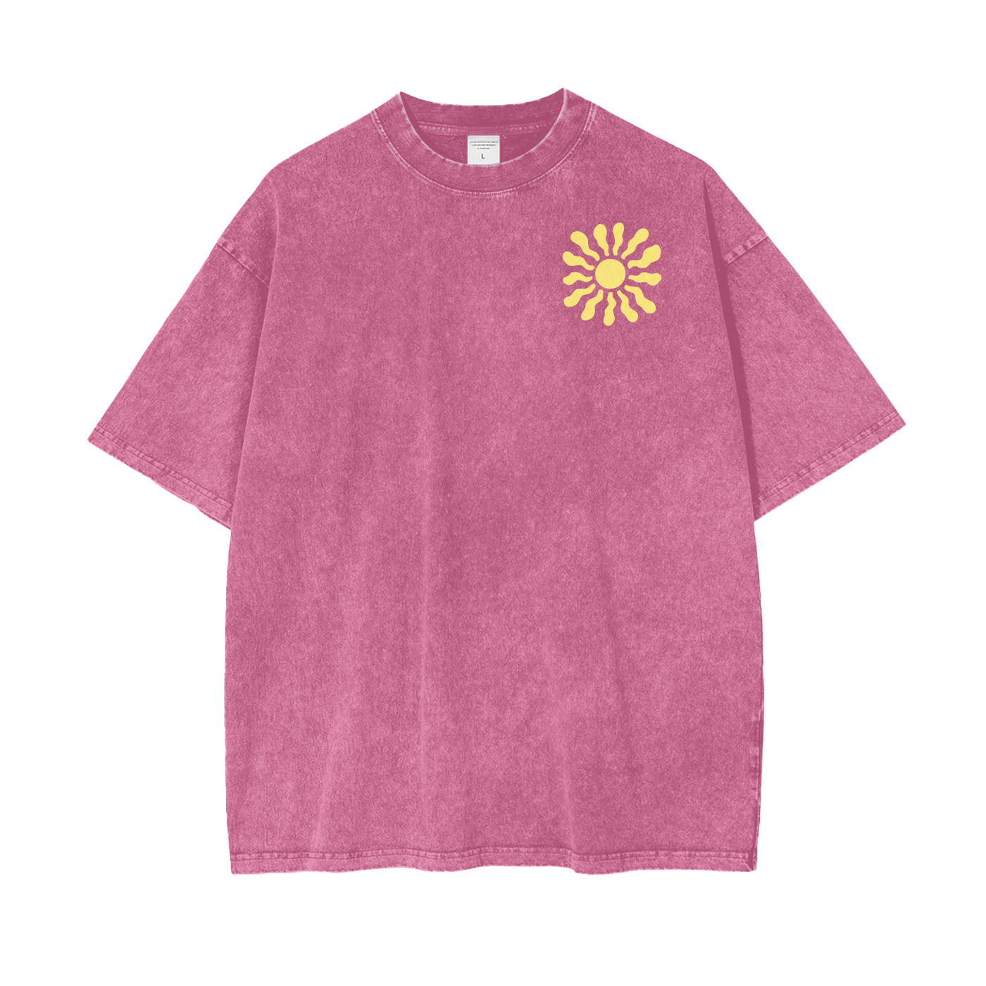 The Sun Unisex Oversize Snow Washed T-Shirt