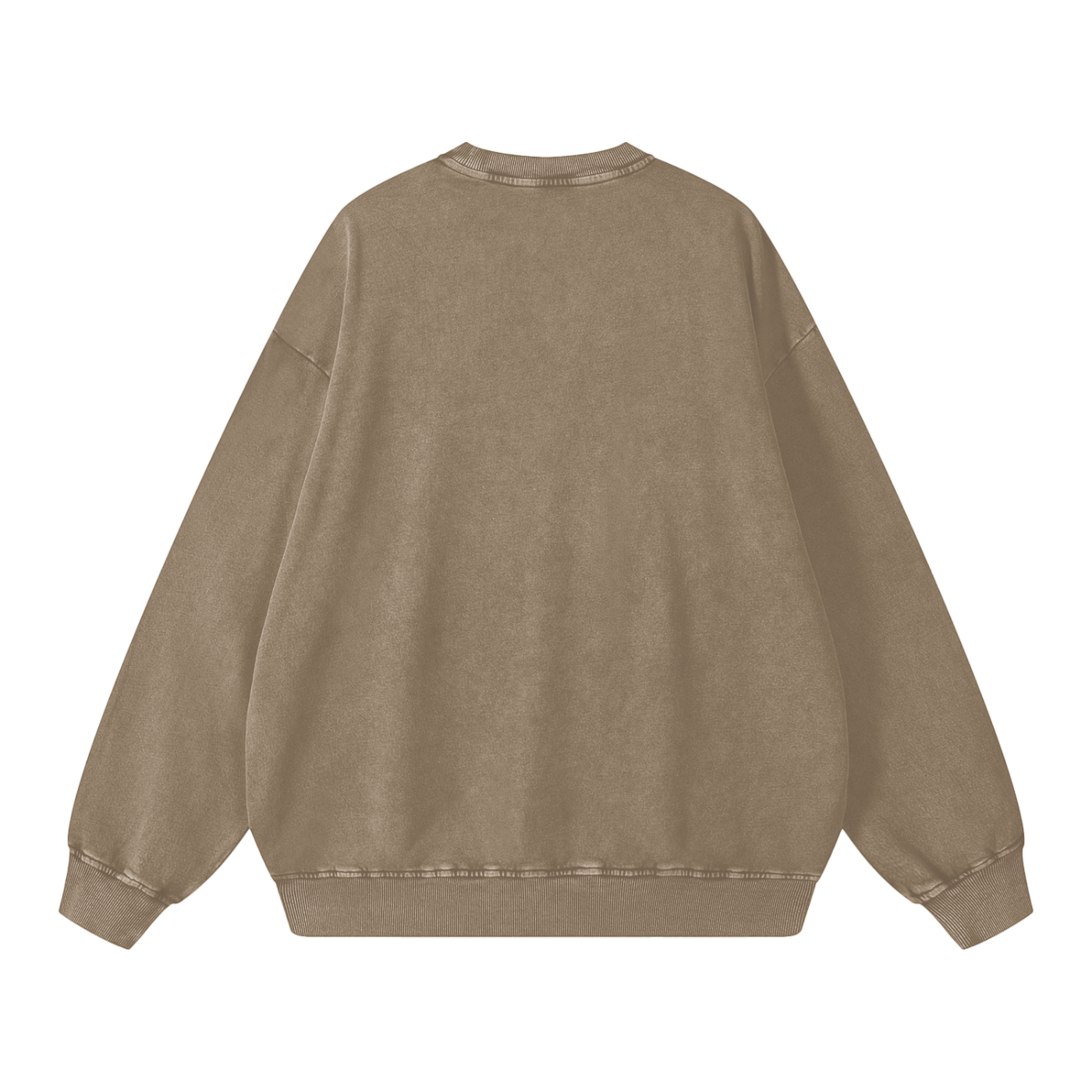 Overstimulated Frog Acid Wash Oversize Sweatshirt