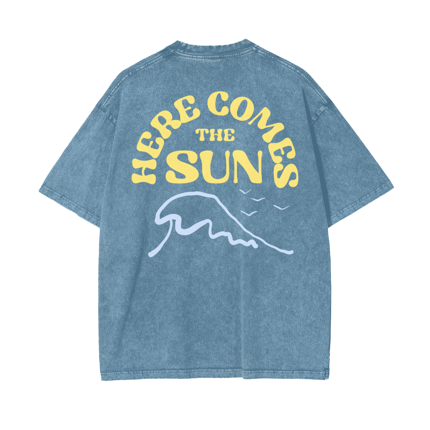 The Sun Unisex Oversize Snow Washed T-Shirt