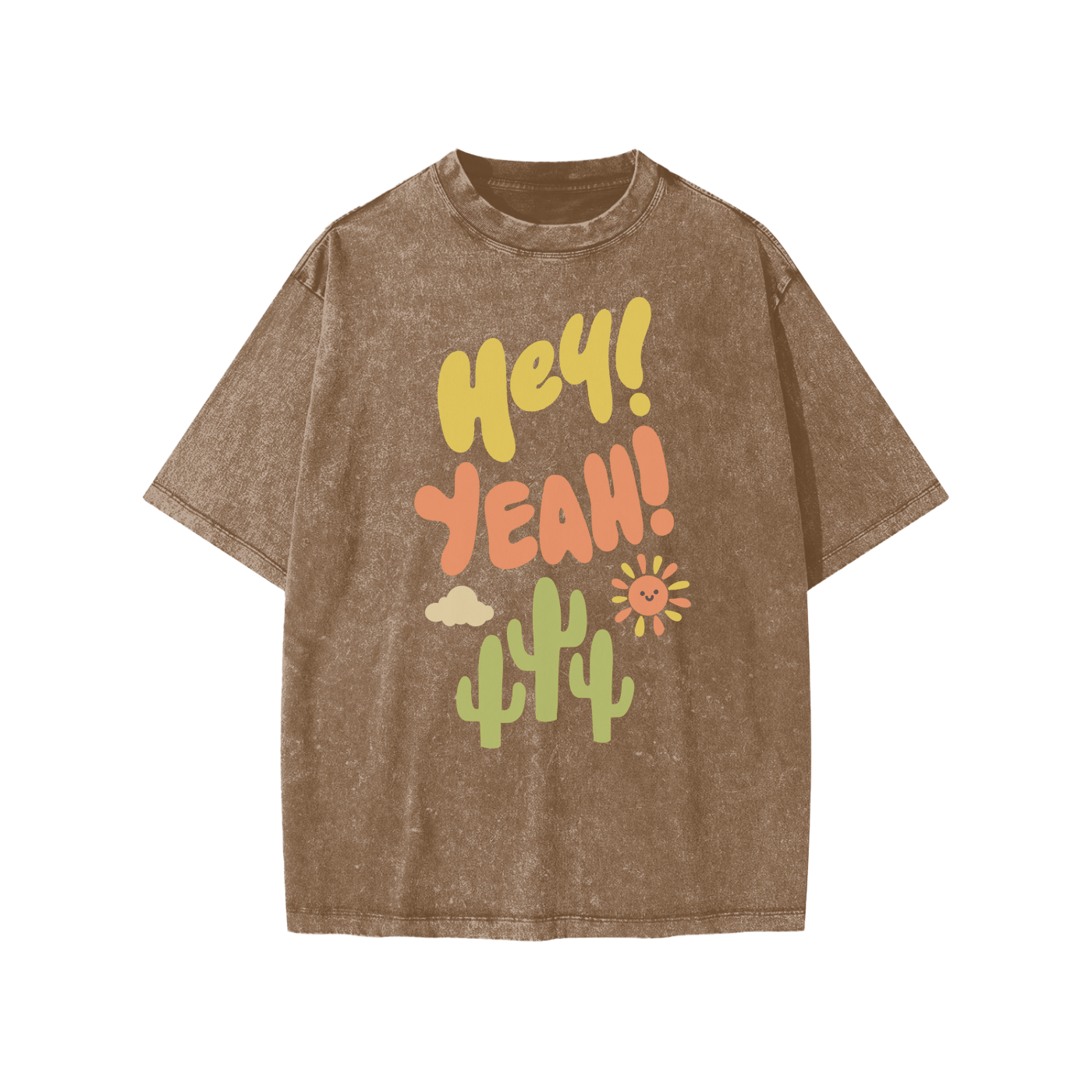 Hey Yeah! Snow Washed KIDS Tee