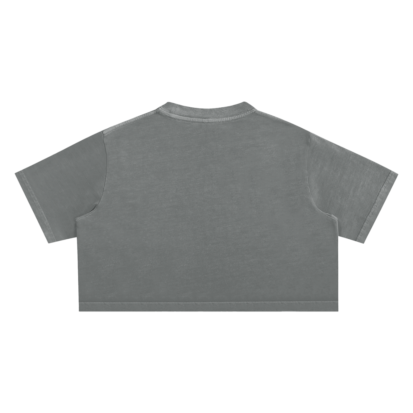 Anime Sour Mood Snow Washed Crop Top