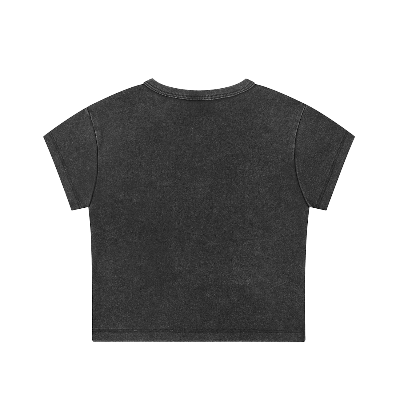 Anime Brag on Y'all Z Snow Washed Crop Top