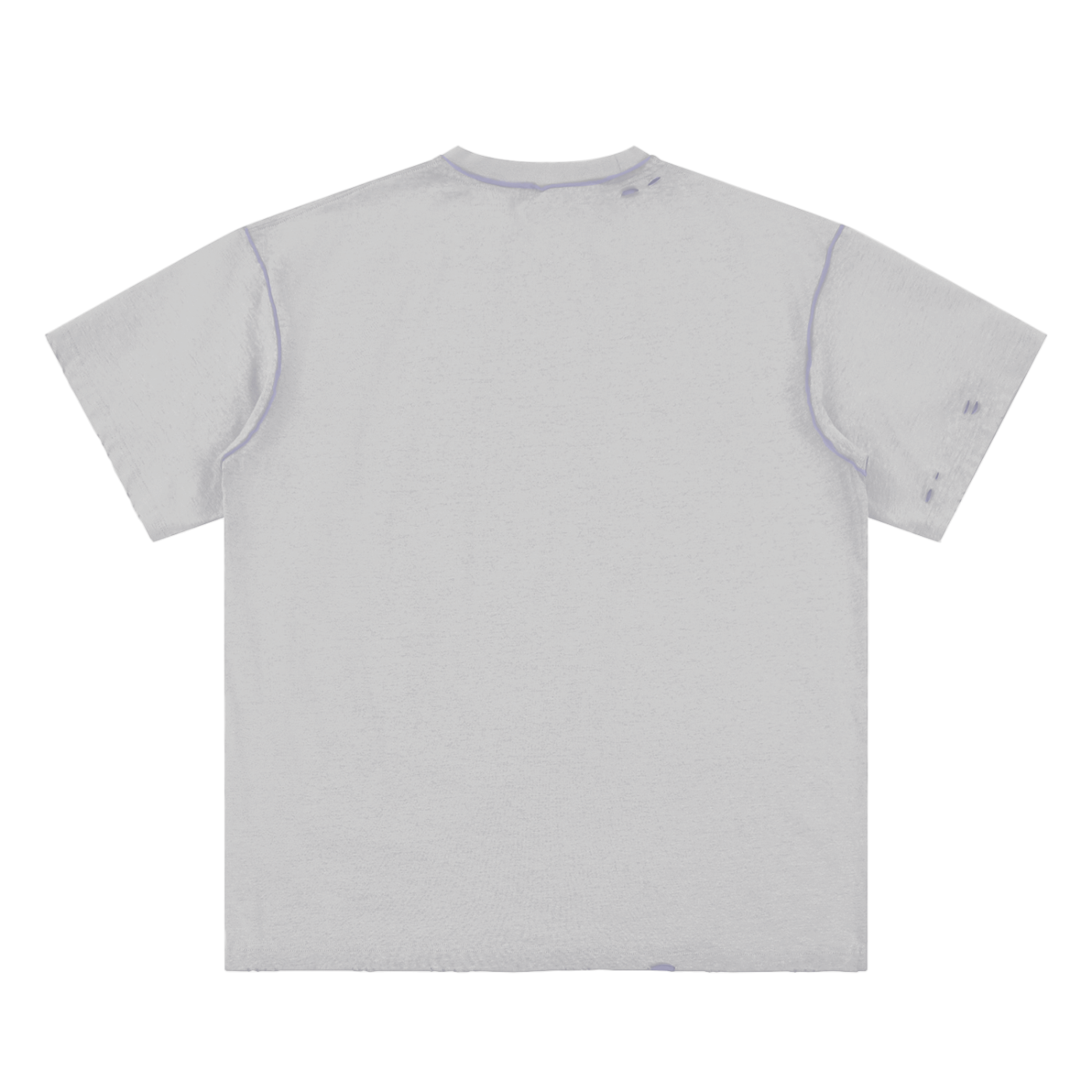 Cat & Mouse Games Unisex Reversible Frayed T-shirt