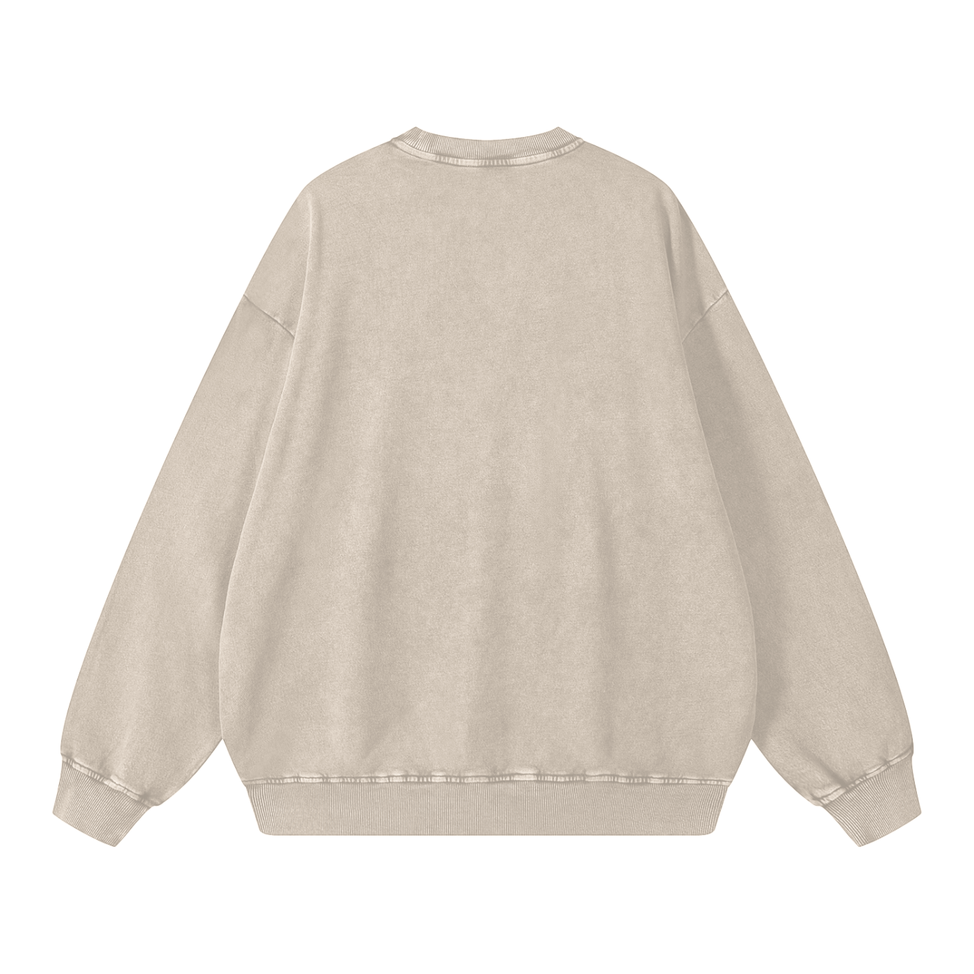 Overstimulated Frog Acid Wash Oversize Sweatshirt