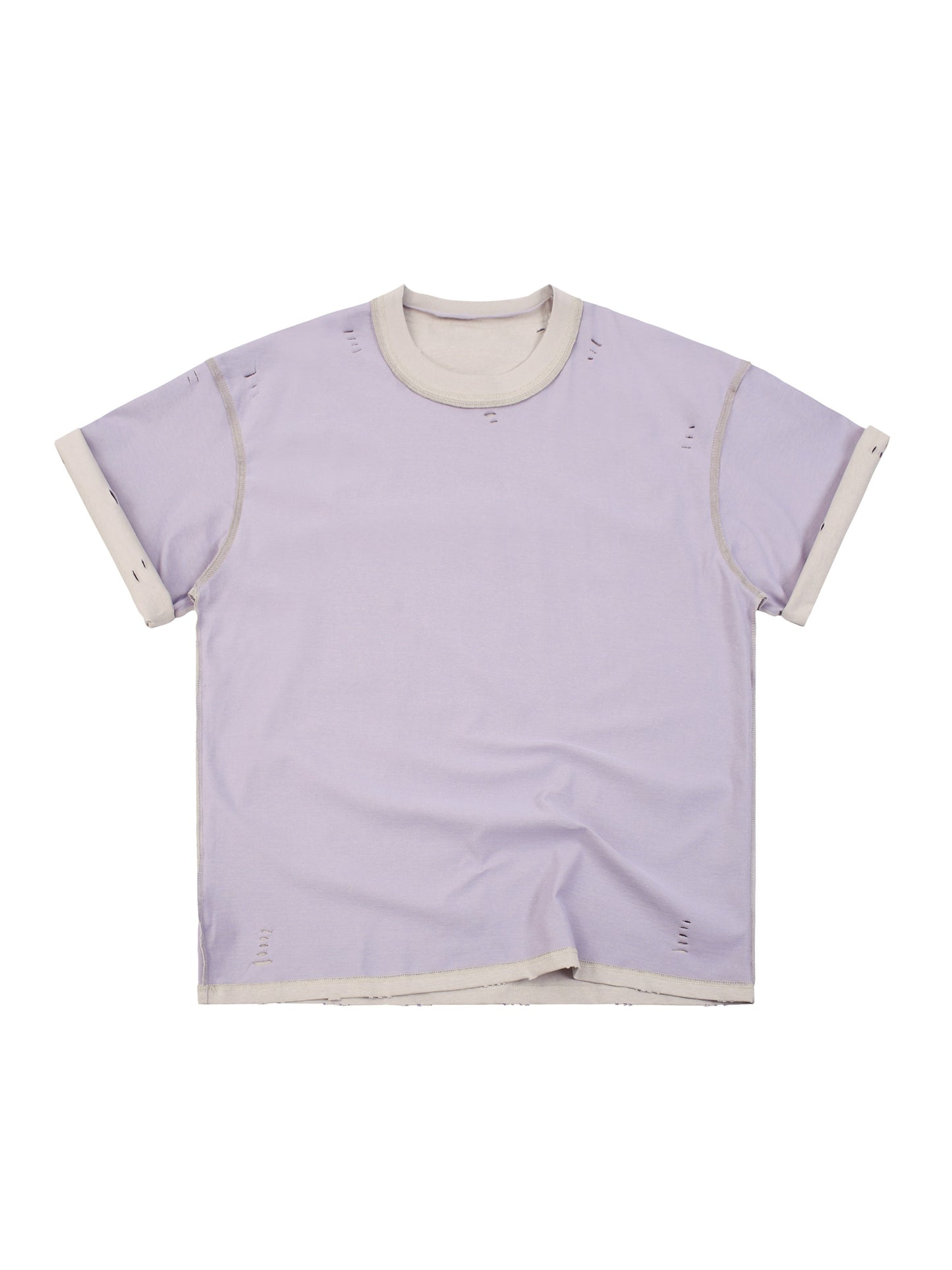 Cat & Mouse Games Unisex Reversible Frayed T-shirt