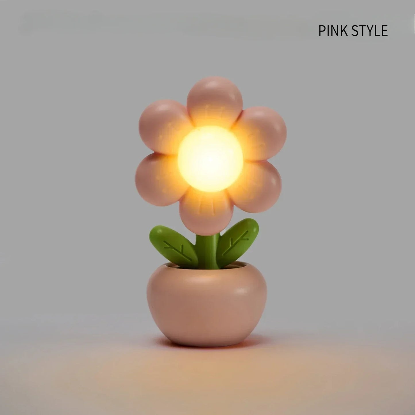 Kawaii Mini LED Flower Night Light Table Lamp