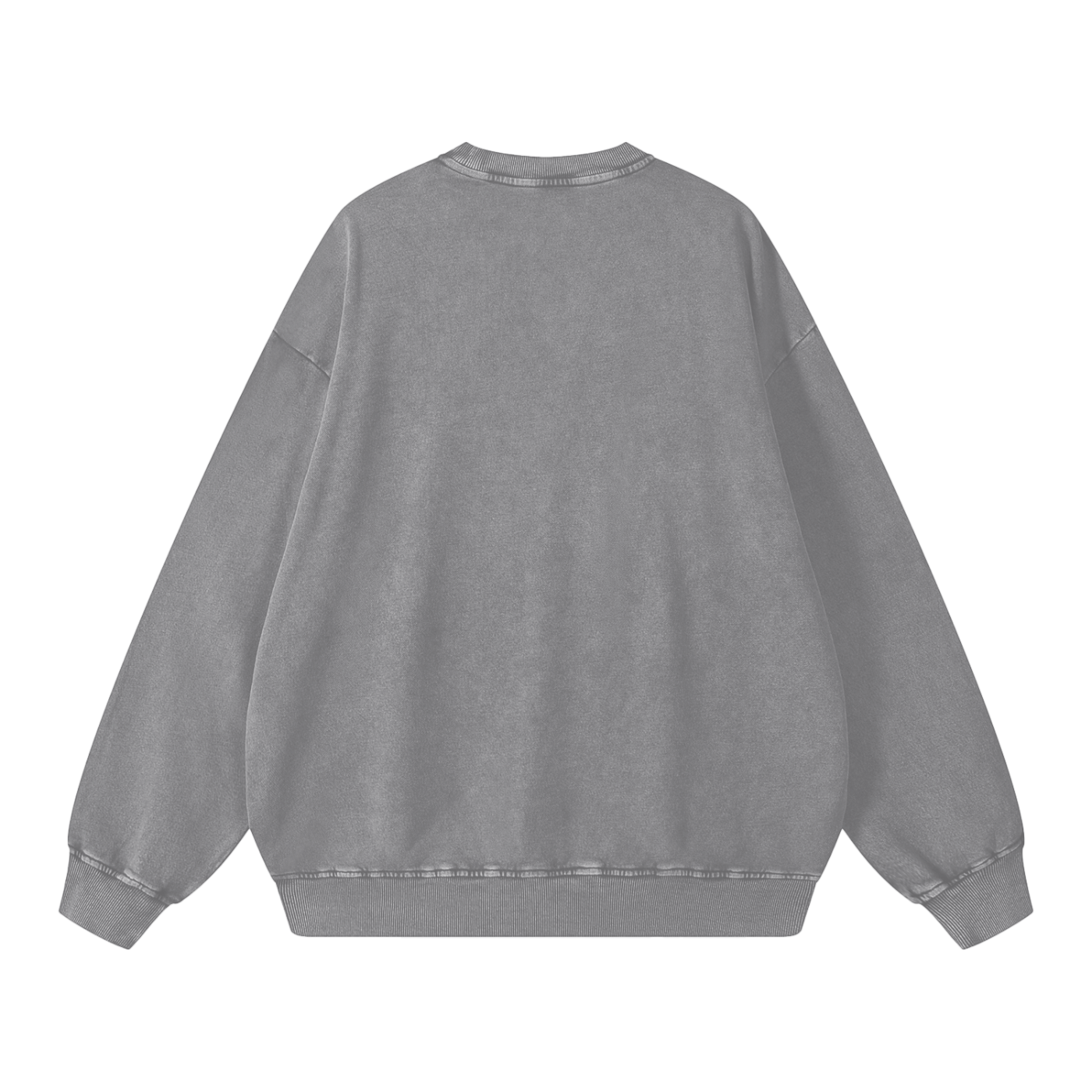 Overstimulated Frog Acid Wash Oversize Sweatshirt