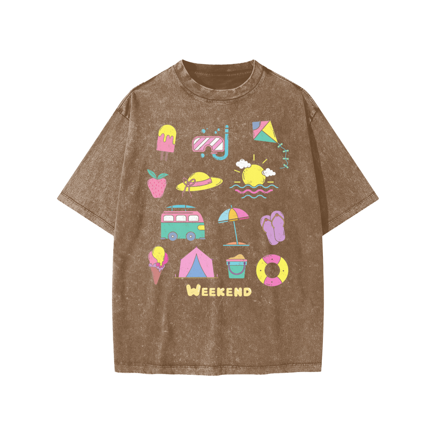 Weekend Items Snow Washed KIDS Tee