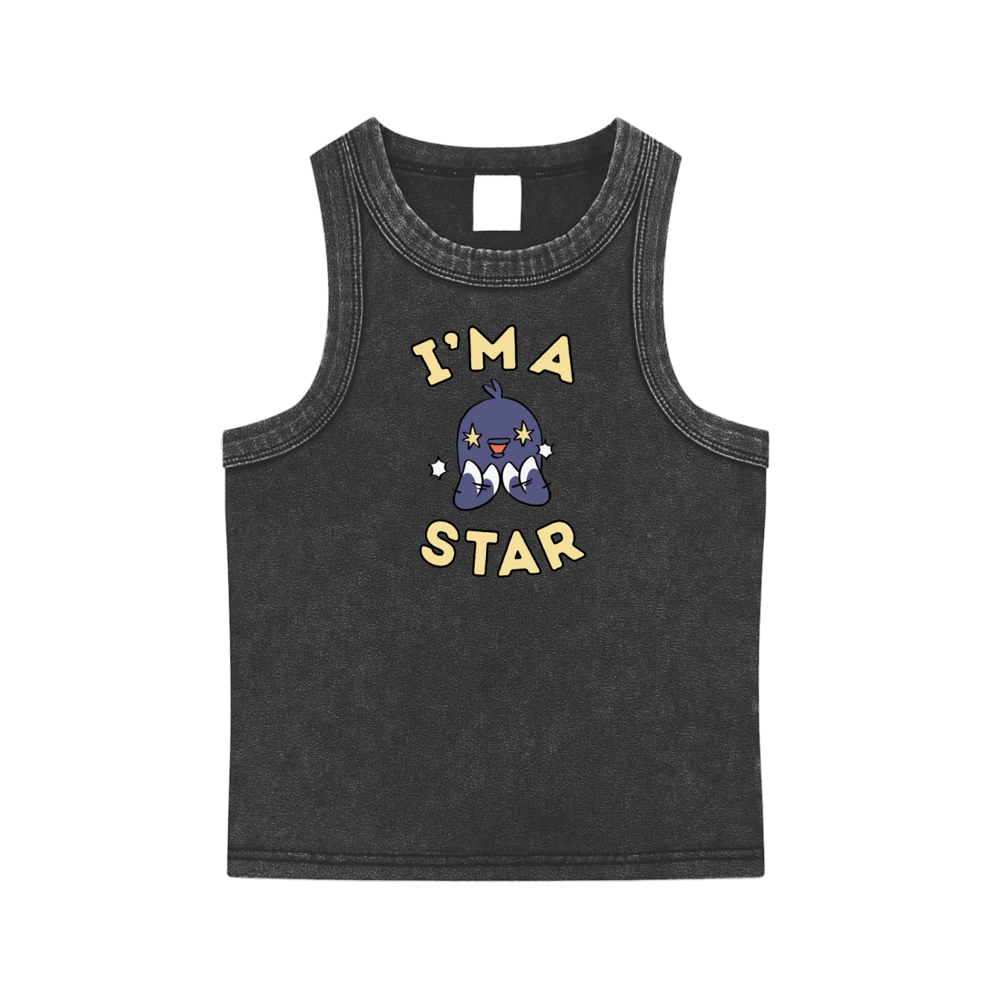 I'm a Star Bird Snow Washed Tank Top
