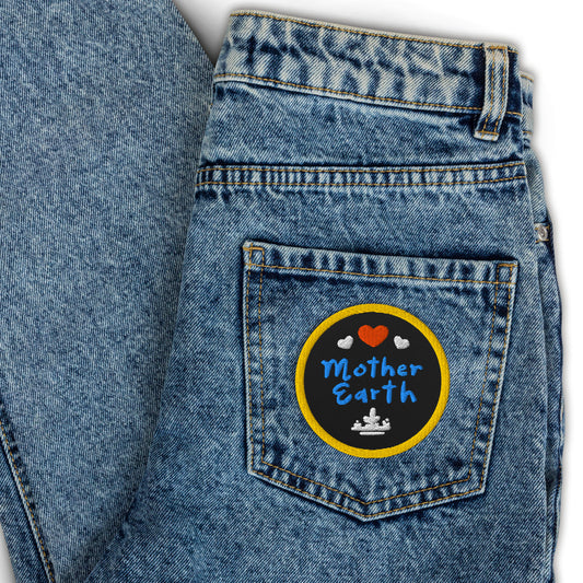 Mother Earth Embroidered Patch