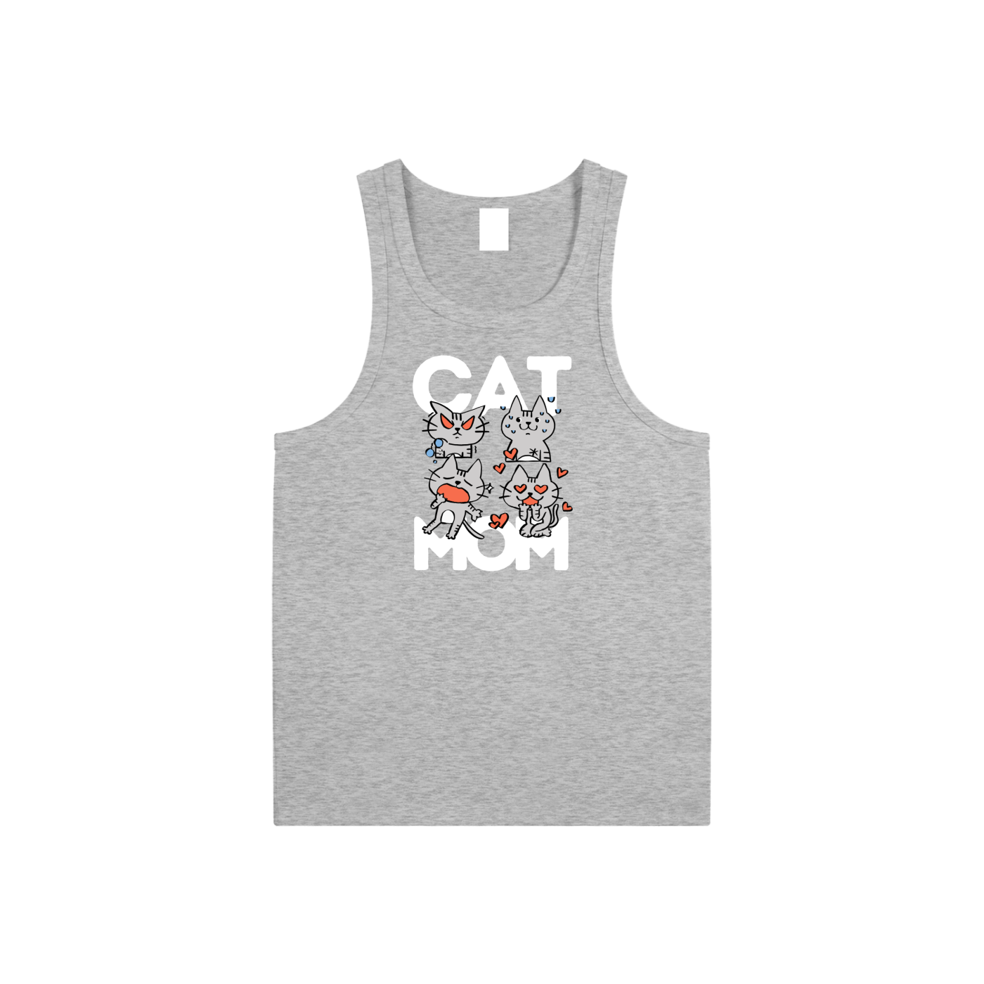 Cat Mom Unisex Active Tank Top