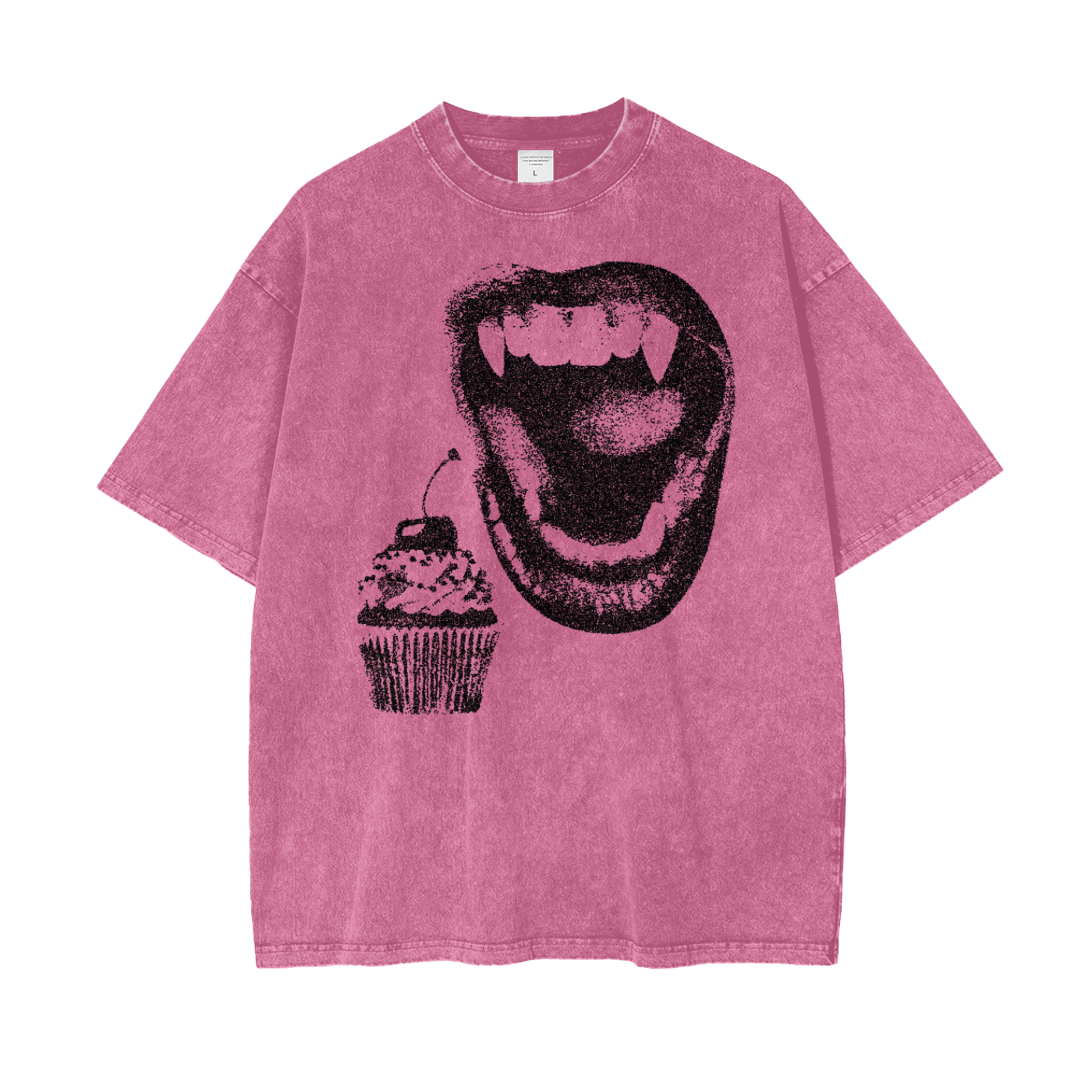 Sweet Tooth Unisex Oversize Snow Washed T-Shirt