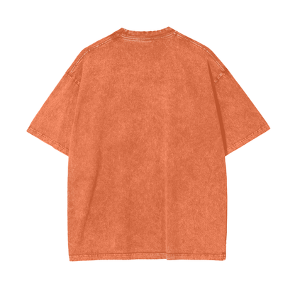 Love Not War Unisex Oversize Snow Washed T-Shirt
