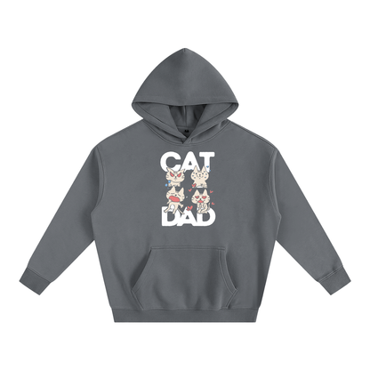 Cat Dad Unisex Oversize Fleeced Hoodie