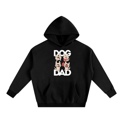 Dog Dad Unisex Oversize Fleeced Hoodie