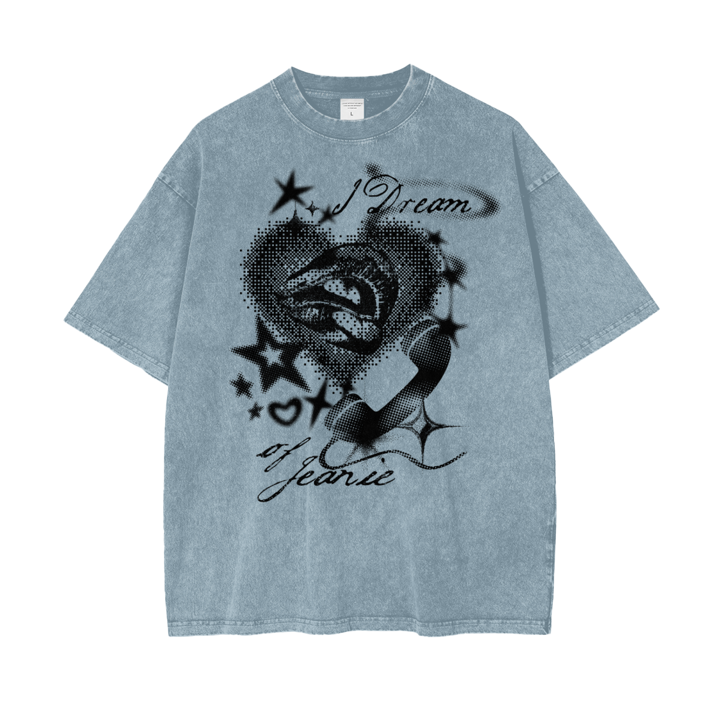 Dream of Jeanie Unisex Oversize Snow Washed T-Shirt