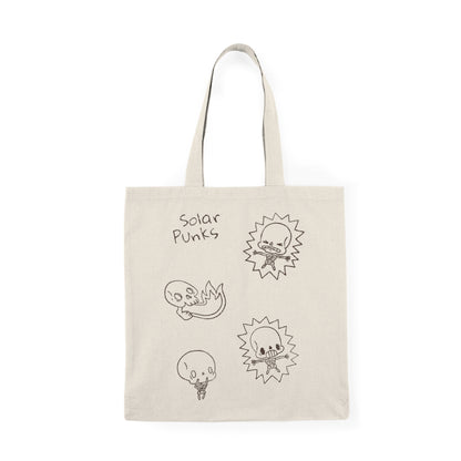 Solar Punks Artsy Natural Tote Bag