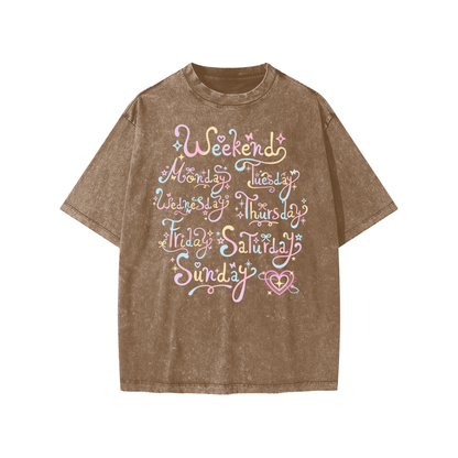 The Weekend Snow Washed KIDS Tee