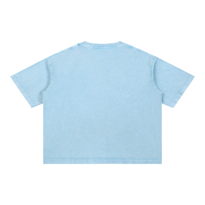 Breakfast Club Mineral Wash Unisex Boxy T-Shirt