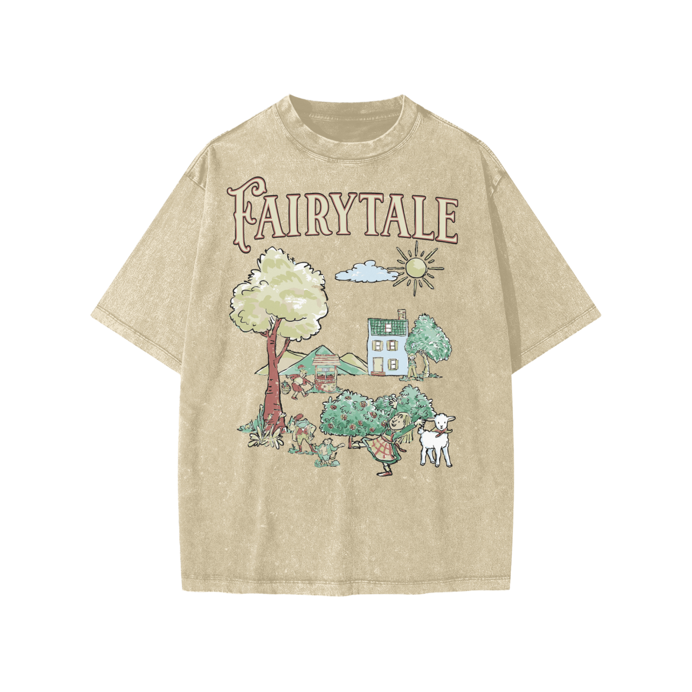 Fairytale Snow Washed KIDS Tee