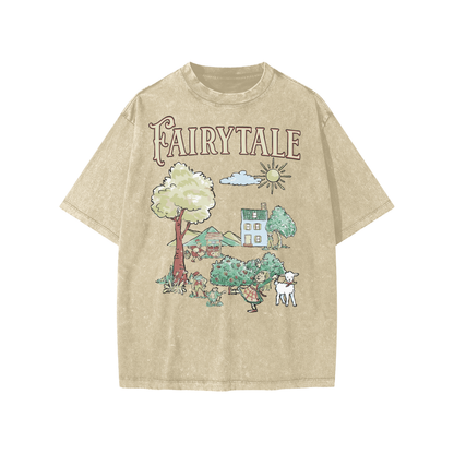 Fairytale Snow Washed KIDS Tee