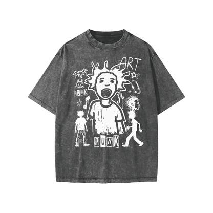 Art Boy Wonder Snow Washed Kids' T-shirt