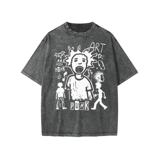 Art Boy Wonder Snow Washed Kids' T-shirt