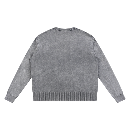 Lucky Mineral Wash Oversized Sweater