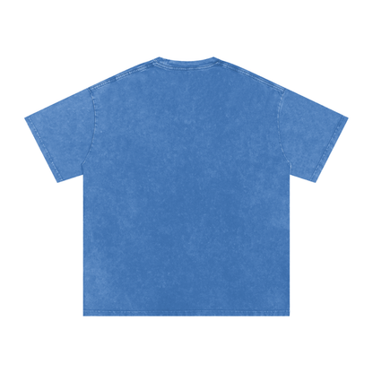 Anime Sour Mood Acid Wash Oversize T-Shirt