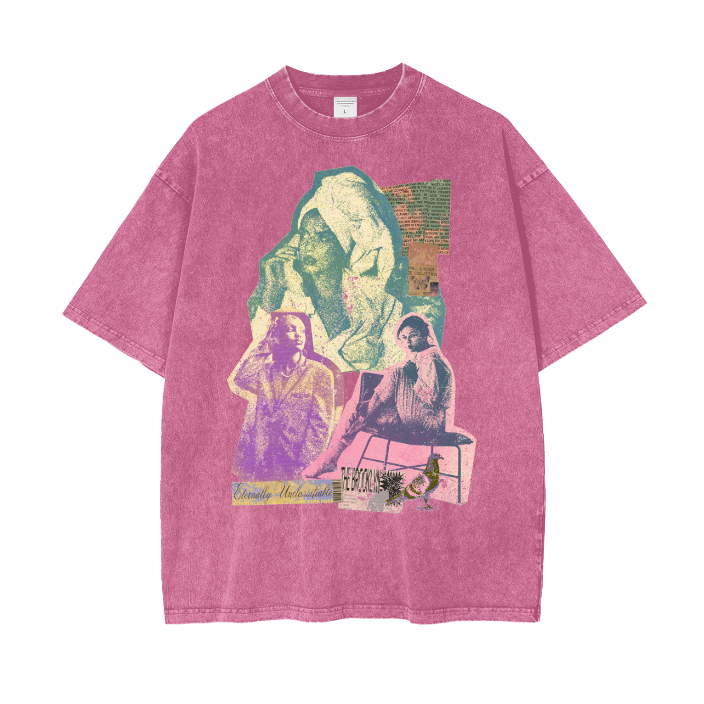 City Girls Unisex Oversize Snow Washed T-Shirt