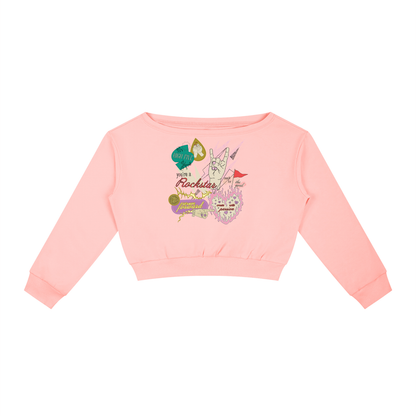Rockstar Women's Off-Shoulder Sweatshirt
