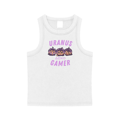 Gamer Girl Snow Washed Tank Top