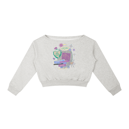 Good Work Women's Off-Shoulder Sweatshirt