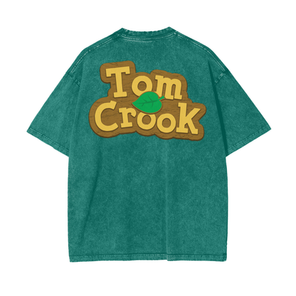 Tom Crook Unisex Oversize Snow Washed T-Shirt