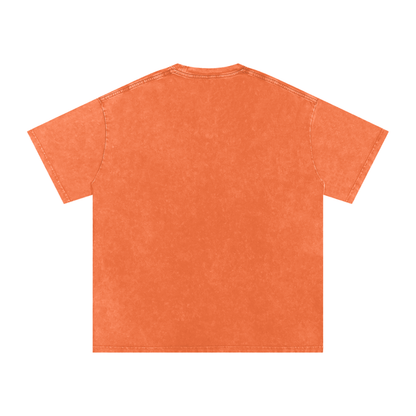 Anime Sour Mood Acid Wash Oversize T-Shirt