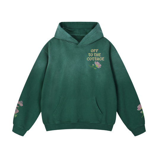 Cottagecore Sunfade Oversized Hoodie