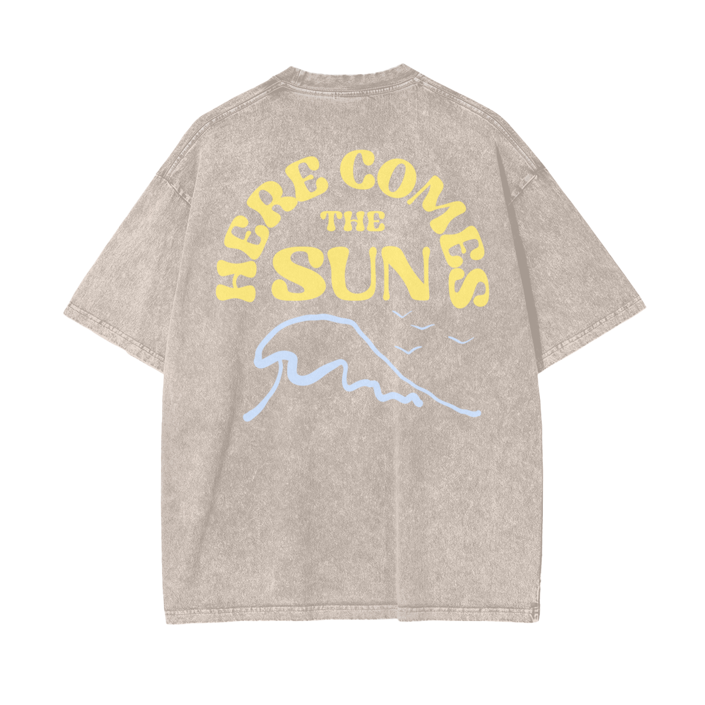 The Sun Unisex Oversize Snow Washed T-Shirt