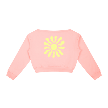 The Sun Women's Off-Shoulder Sweatshirt