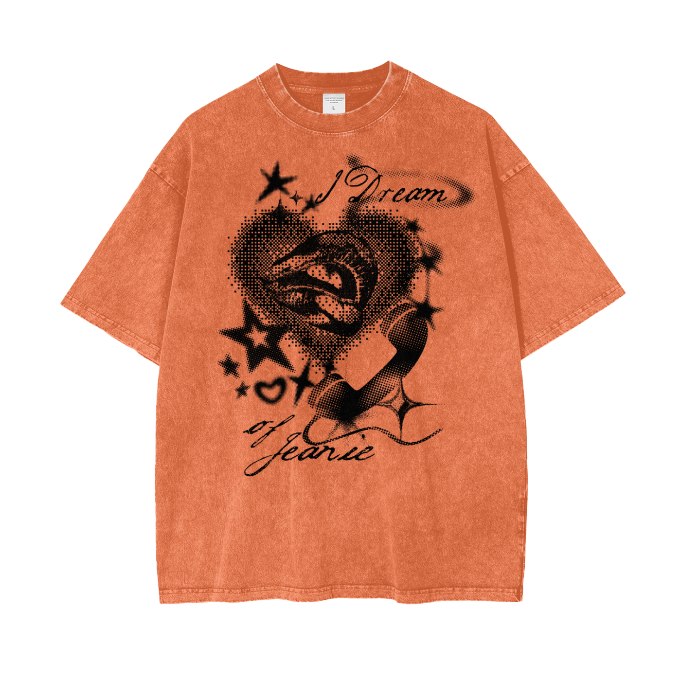 Dream of Jeanie Unisex Oversize Snow Washed T-Shirt