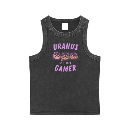 Gamer Girl Snow Washed Tank Top