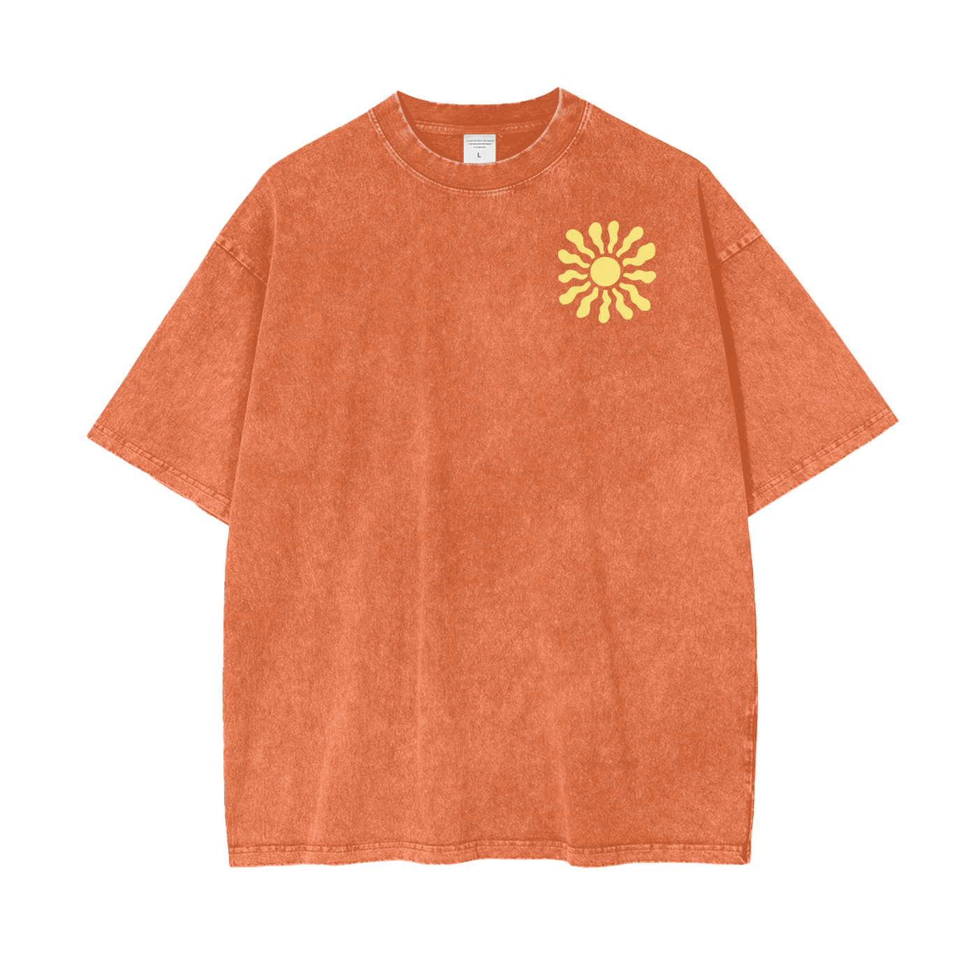 The Sun Unisex Oversize Snow Washed T-Shirt