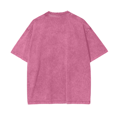 Butterfly Unisex Oversized Snow Washed T-Shirt