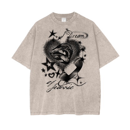 Dream of Jeannie Unisex Oversize Snow Washed T-Shirt