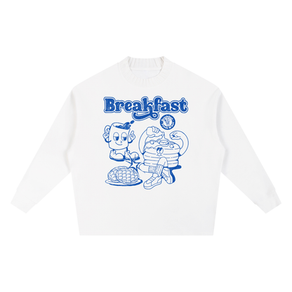 Breakfast Club Unisex Crew Neck Oversize Sweatshirt